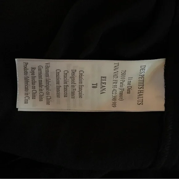 Elegant Black Midi Dress - Picture 7 of 7